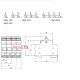 Переключатель "1-0-2" на генератор 25А 4 полюса, SSQ 425 ETI 2421444