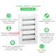 Распределительный щит врезной на 72 модуля, белая дверь, PrismaSeT XS Schneider Electric LVSXN418