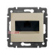 Розетка компьютерная RJ45, слоновая кость, 774130 Valena Legrand
