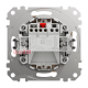 Кнопка 1 клавишная, бежевый, Sedna Design SDD112111