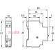Импульсное реле 220 В 16 А, 1НО, R9C30116 Schneider Electric
