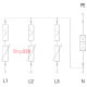 Ограничитель перенапряжения (разрядник) тип I+II, 3+NPE, V25-B+C Obo Bettermann 5094463
