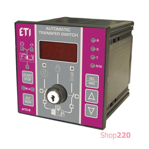 Контроллер АВР ATC-E (c сигнальным блок-контактом) ETI 4656574
