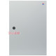 Корпус с монтажной панелью металлический 60*40*25 см, IP31, серии UBox A0260020008