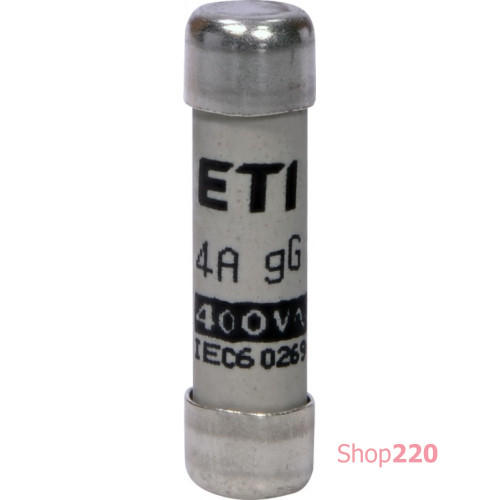 Предохранитель CH8x32 gG 4A 400V ETI 2651003
