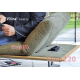 Вращающийся блок розеток 220В+USB, латунь, EVOline BackFlip