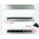 Вращающийся блок розеток 3х220В + USB тип А + С, черное стекло, Versaturn ASA 060.24F.00031