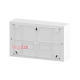 Электрический щит на 18 модулей, навесной, белая дверь, Easy9 EU Schneider Electric EZ9EUD118
