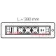 Вращающийся блок розеток 3х220В + USB тип С + С (47Вт), черное стекло, Versaturn ASA 060.24F.00071