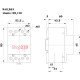 Контактор модульный тихий, 63А, 4НО, R 63-40 230V ETI 2463450