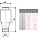 Предохранитель D II DZ 6A 500V (E27) ETI 2312103