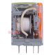 Реле промежуточное 10А, 2 группы контактов, катушка 24В DC, e.relay.pro.10.2.24DC ENEXT p091006