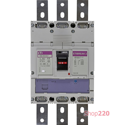 Силовой автомат 630 А, 3-фазный, EB2800/3LF ETIBREAK 2 ETI 4671117