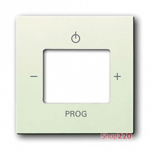 Накладка радиоприемника, белый шале, ABB 8252-96-507 Basic 55