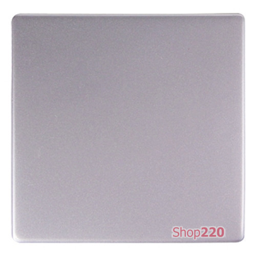 Клавиша одинарная алюминий, e.lux.11011L.pn.aluminium Enext ins0040094