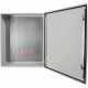 Корпус с монтажной панелью металлический 80*65*25 см, IP65, серии UBox A0260020057