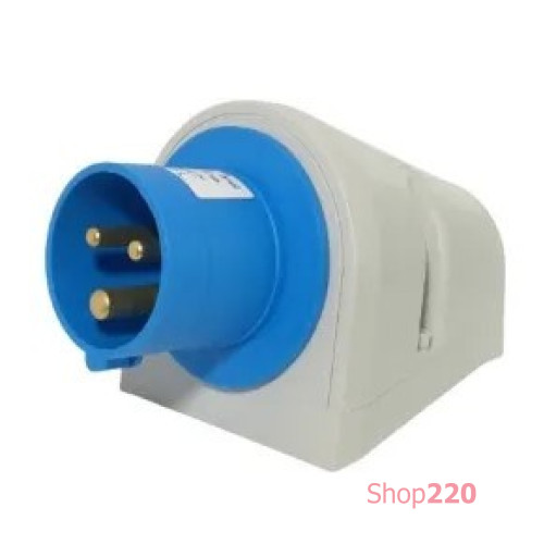Вилка настенная 32A, 230V, 2P+PE, IP44 EP-3232 ETI 4482061