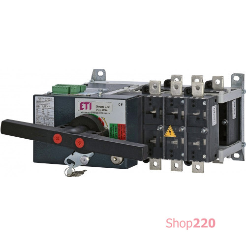 Переключатель нагрузки "1-0-2" с мотор-приводом, 250A 3P , LA MO CO 3P 2 230V AC ETI 4667321