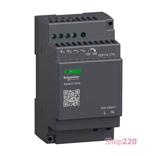 Блок питания модульный 12В 4.2A ABLM1A12042