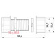 Соединитель металлический цанговый, e.industrial.pipe.connect.collet.1-1/4' Enext i0430004