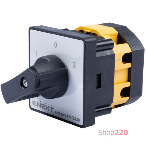 Пакетный переключатель 1-0-2, 10А, 1 полюс, e.cs.pro.1-0-2.1.10 ENEXT p093021