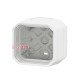 Коробка накладная 1-постовая, белый, Plexo Legrand 069689L