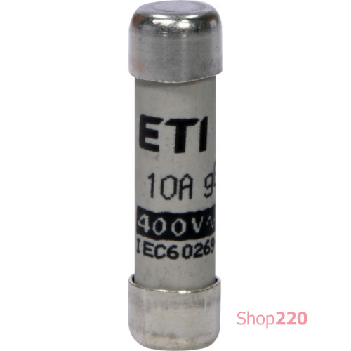 Предохранитель CH8x32 gG 10A 400V ETI 2651006