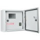 Корпус учета металлический 4 модуля 1ф счетчик, навесной IP54, серии UBox A0260030007