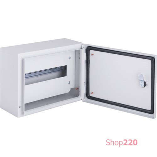 Щит навесной на 12 модулей, металлический, IP54, e.mbox.pro.n.12 Enext p0100215
