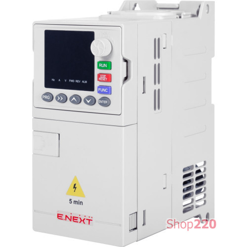 Частотный преобразователь ef-drive.stand.2R2s 2,2кВт 1ф/220В, Enext s069004