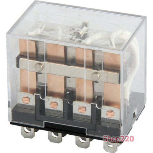 Реле промежуточное 10А, 4 группы контактов, катушка 110В АC, e.control.p1045 Enext i.ly4.110ac