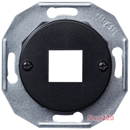 Корпус компьютерной розетки, черный, Renova WDE011702 Schneider