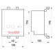 Мотор-редуктор 220В, e.industrial.ukm.400.MDX.220 Enext i0080003