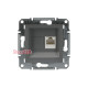 Розетка комп'ютерна RJ45, сталь, EPH4300162 Asfora Schneider