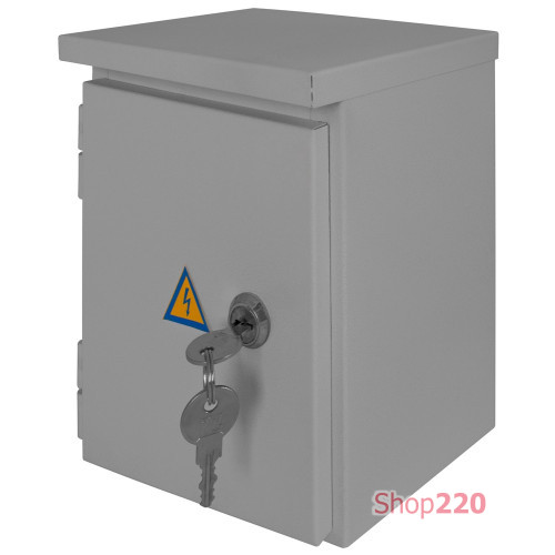 Щит металлический IP54 навесной на 6 модулей, e.mbox.stand.n.06.z ENEXT s0100128 (эконом)