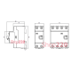 УЗО 40А, 300мА, 2 полюса, тип АС, ABB BMF43240