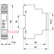 Реле контроля уровня жидкости, 8А, e.control.l01m ENEXT