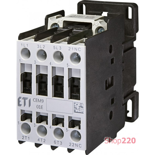 Контактор CEM 09.01 24V AC ETI 4642110