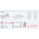 Выдвижной блок розеток в столешницу 3x220В + HDMI + 2xKeystone для RJ45, черный, S487 Simon
