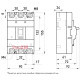 Силовой автомат 80 А, трехфазный, 35кА, e.industrial.ukm.100S.80 Enext i0010005