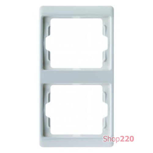 Рамка 2 поста, вертикальная, полярная белизна, ARSYS Berker 13230069