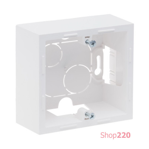 Коробка накладного монтажа 1 пост, белый, Suno Legrand 721194