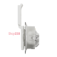 Розетка влагозащищенная IP44, белый, Sedna Design SDD211024