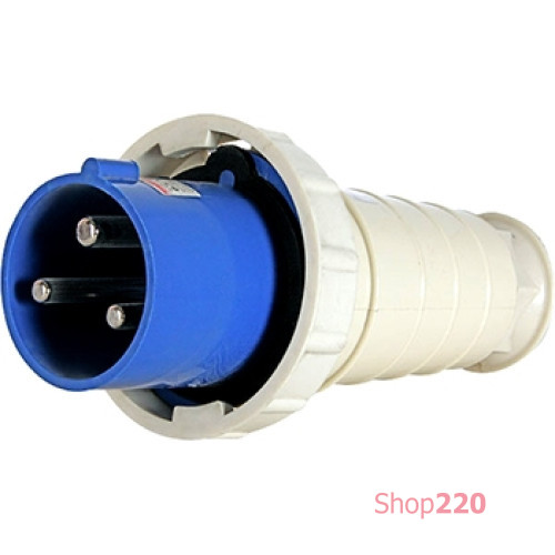 Силовая вилка переносная 3п., 230В, IP67, 63А, e.plug.pro.3.63 Enext p011003