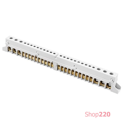 Клеммная колодка для черных корпусов шириной 12 модулей e.plbox.pro.tb12M ENEXT CP12011