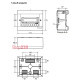 Электрический щит на 8 модулей, навесной, белая дверь, Easy9 EU Schneider Electric EZ9EUD108