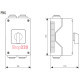 Переключатель 1-0-2 в корпусе, 32 А 3 фазы, IP65, CS 32 53 PNG ETI 4773198