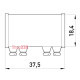 Соединитель металлический на винтах, e.industrial.pipe.connect.screw.1/2' Enext i0440001