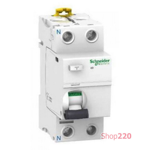 УЗО 63А, 300мА селективное, 2 полюса, A9R35263 Schneider Electric Acti9 ilD