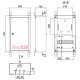 Щит для 1ф. счетчика + 12 модулей, навесной, e.mbox.pro.n.f1.12 Enext